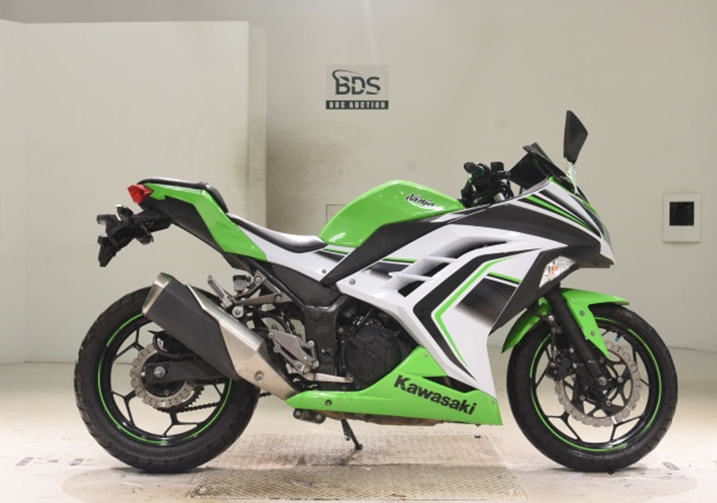 Выбор мотоцикла Kawasaki на аукционе в Японии Kawasaki